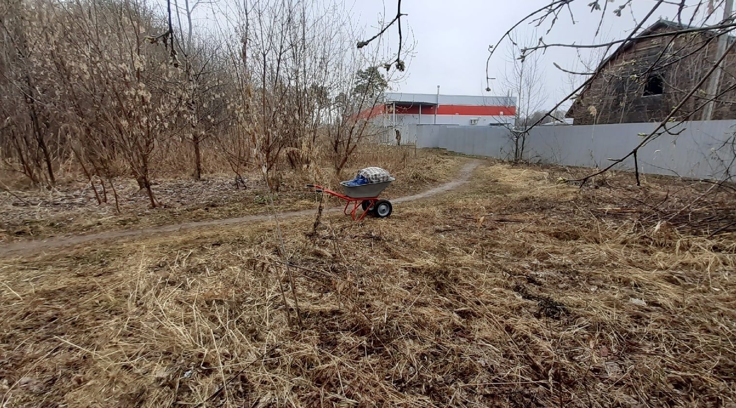 В день Всероссийского субботника жительница Мензелинска навела порядок в Больничном парке