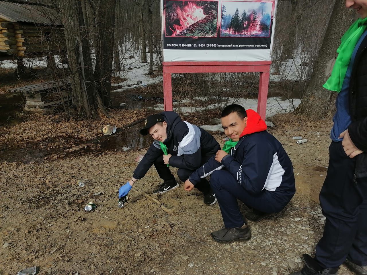 2 нче мәктәп укучылары Минзәлә урманчылыгы участогында сыерчык оялары элделәр