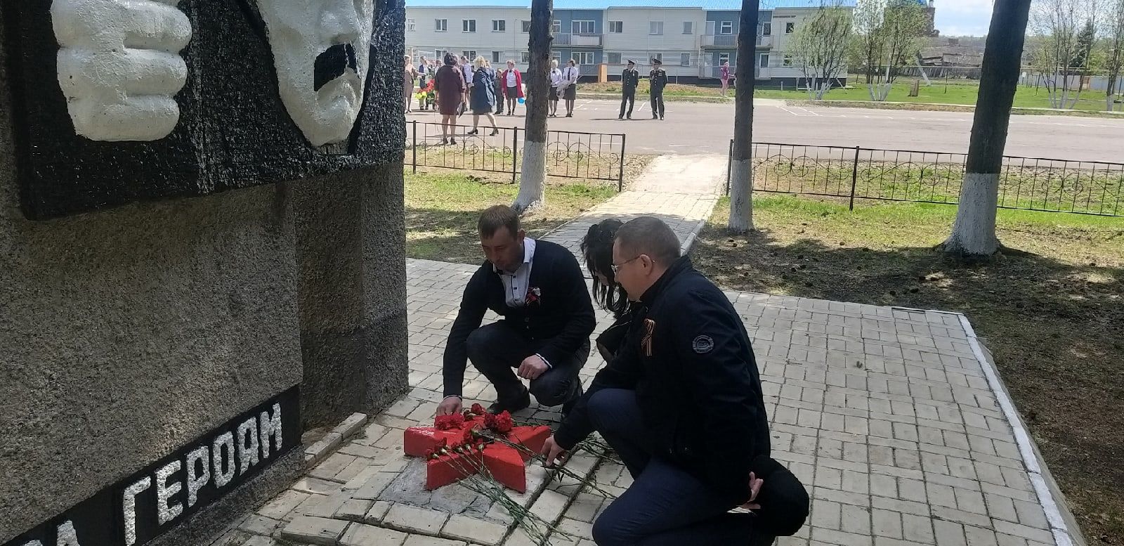 Церемония прошла организованно