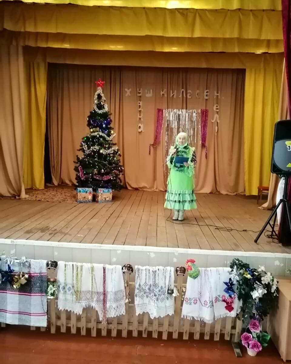 Жителям Урусово показали новогоднее представление