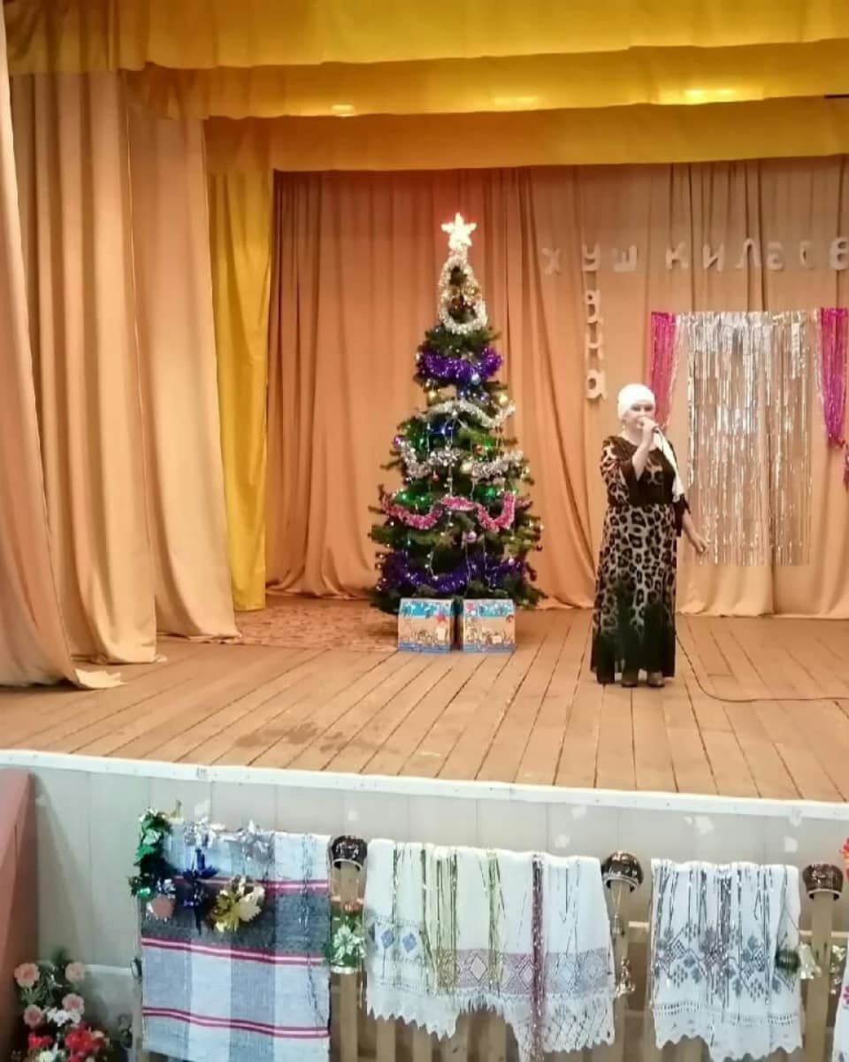 Жителям Урусово показали новогоднее представление