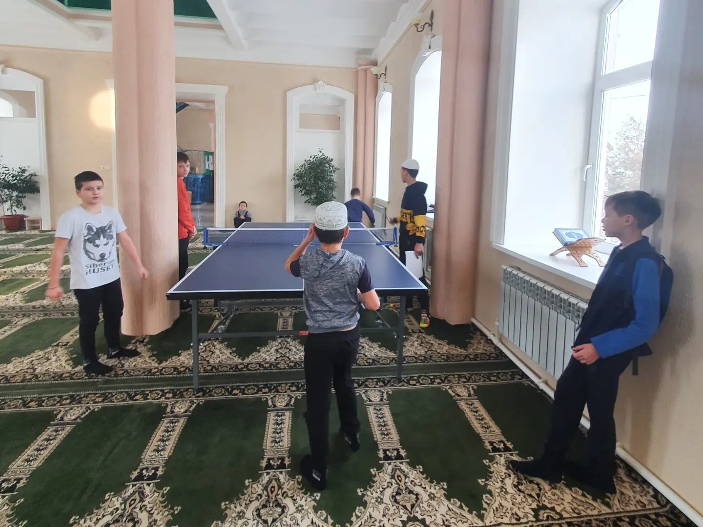 В Мензелинской мечети завершились соревнования по настольному теннису