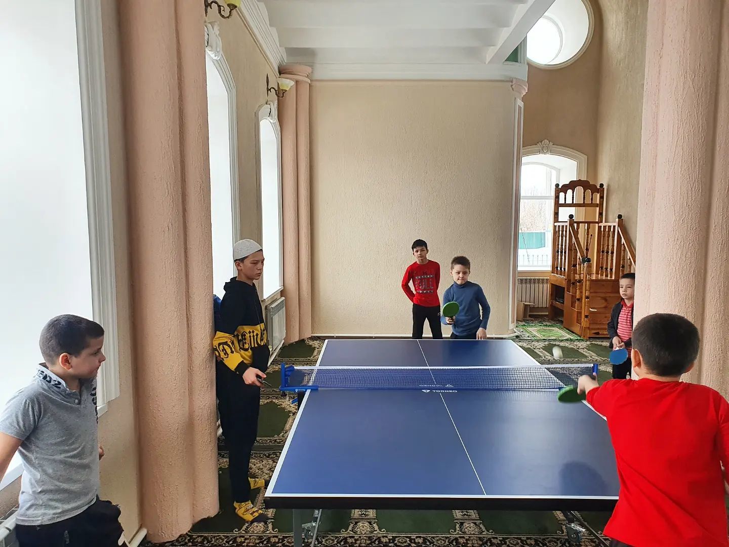 В Мензелинской мечети завершились соревнования по настольному теннису