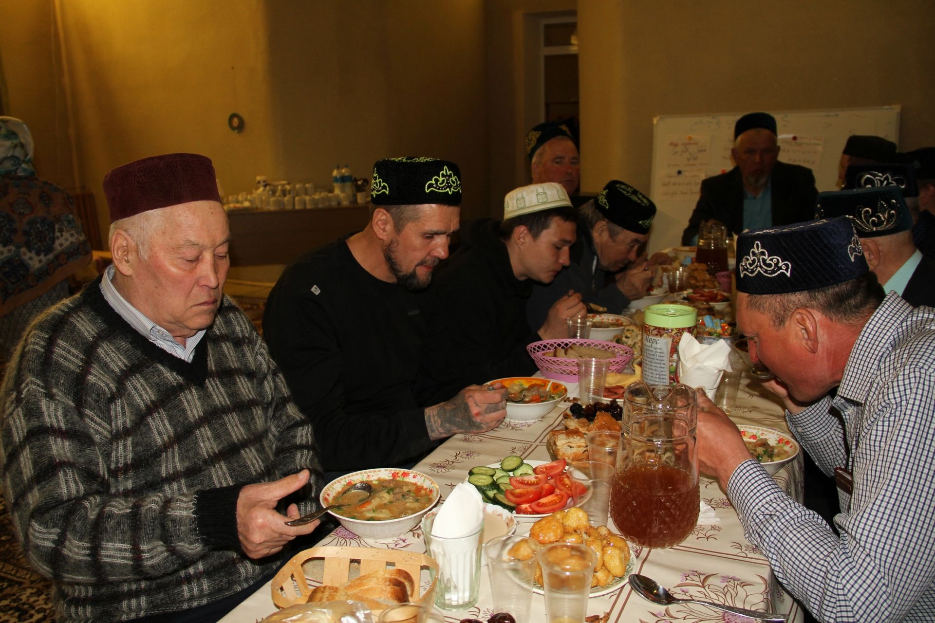 В селе Деуково провели ифтар