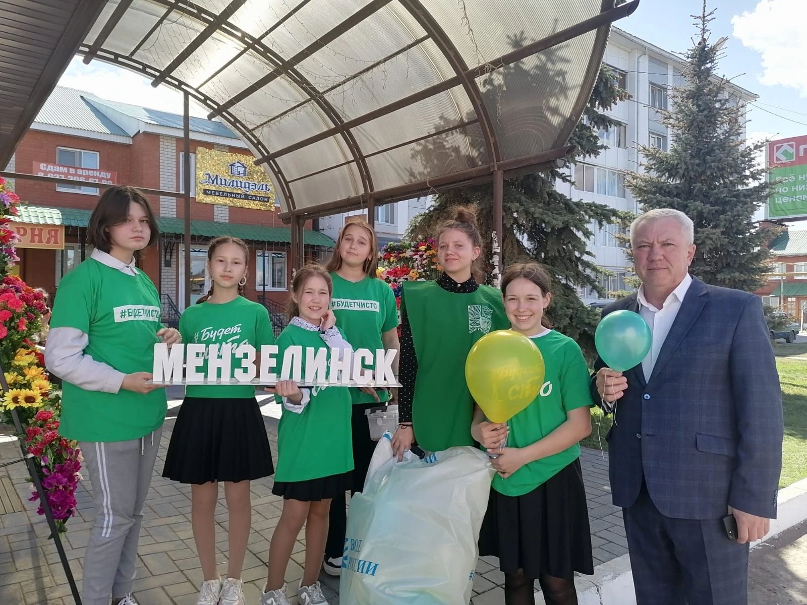 В Мензелинске курсировал «Эко-автобус»