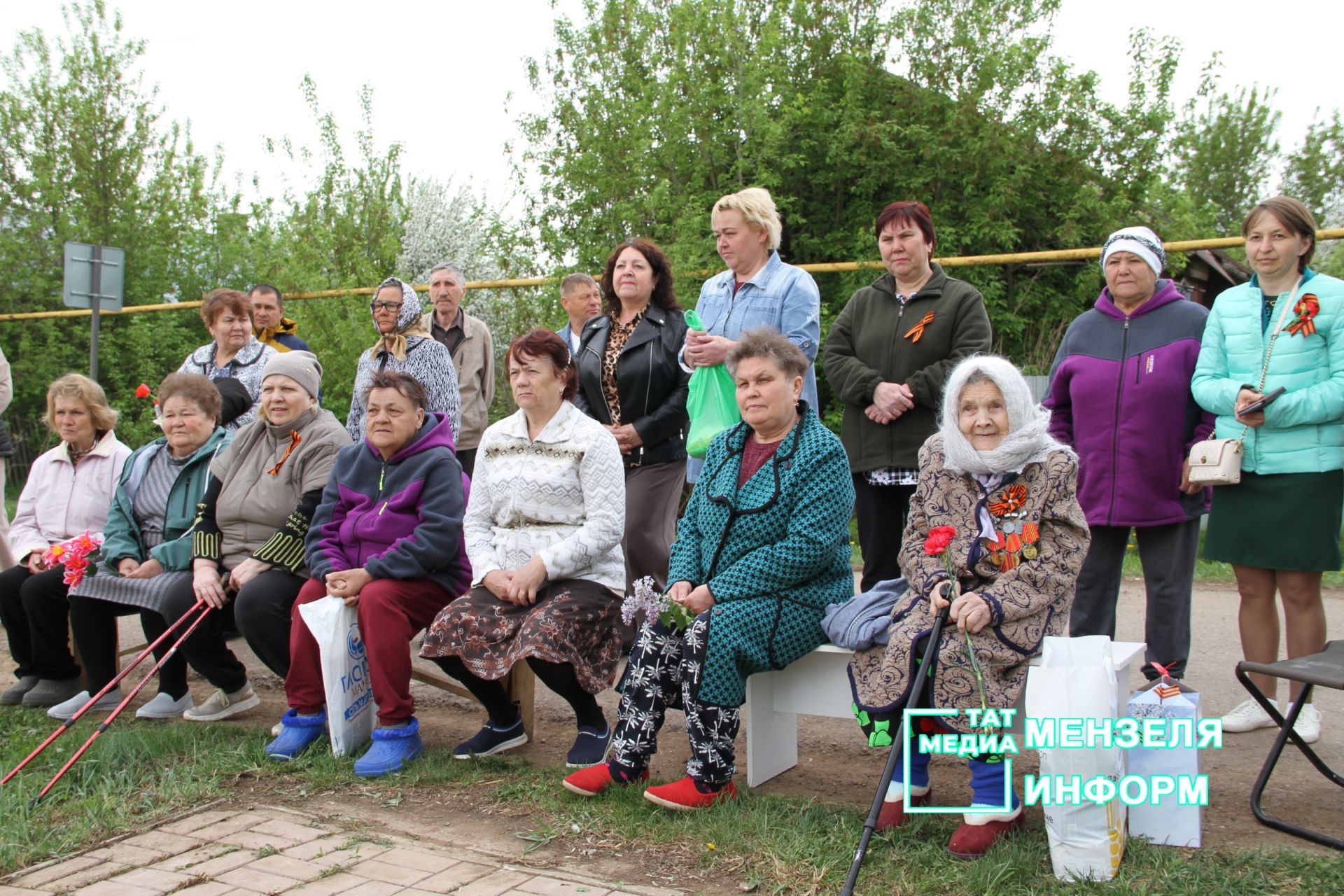 В трех деревнях поселения прошли торжества по случаю Дня Победы