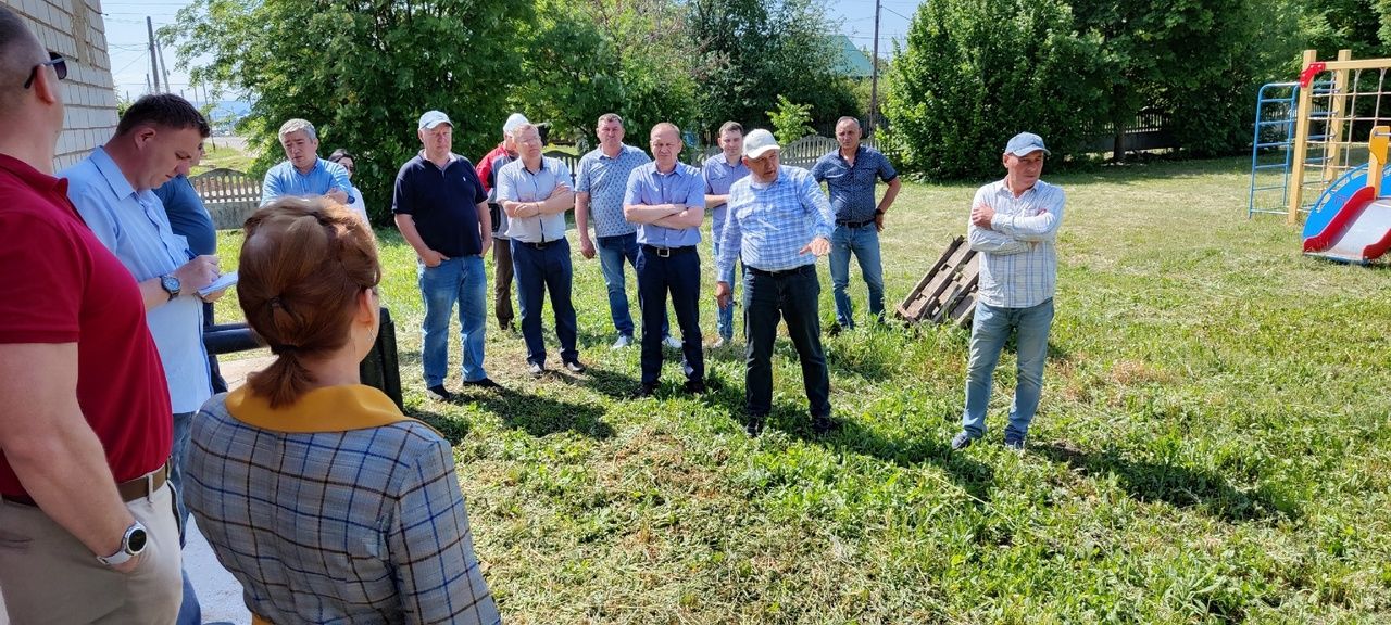 На объектах, где трудятся строители, царит оживление