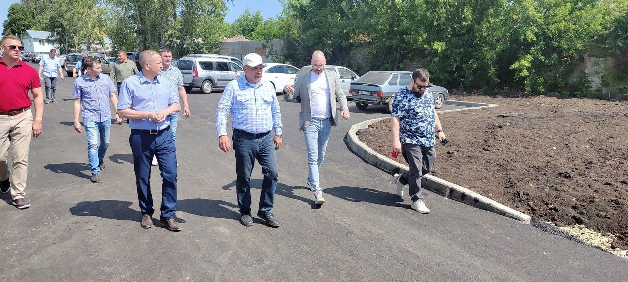 Төзүчеләр хезмәт куйган объектларда җанлылык бар