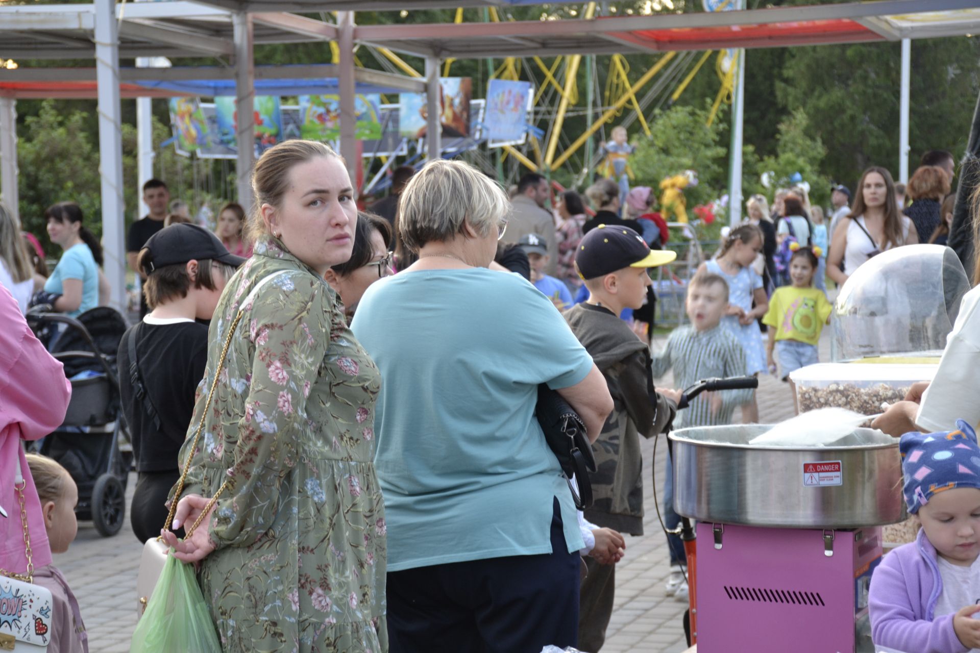 В парке М. Джалиля прошел яркий и зажигательный праздник, посвященный Дню защиты детей