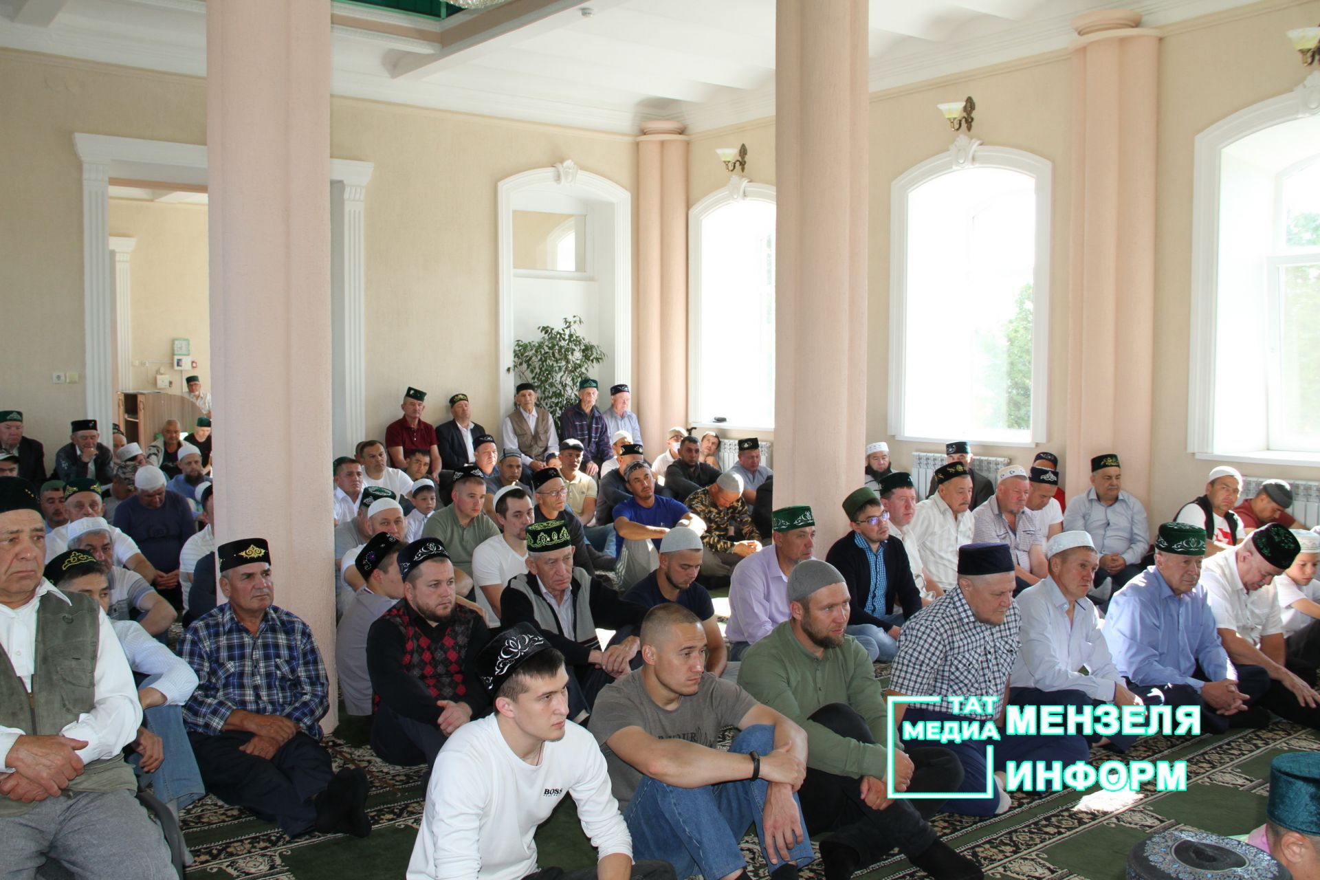 Мусульмане Мензелинска отметили Курбан-байрам