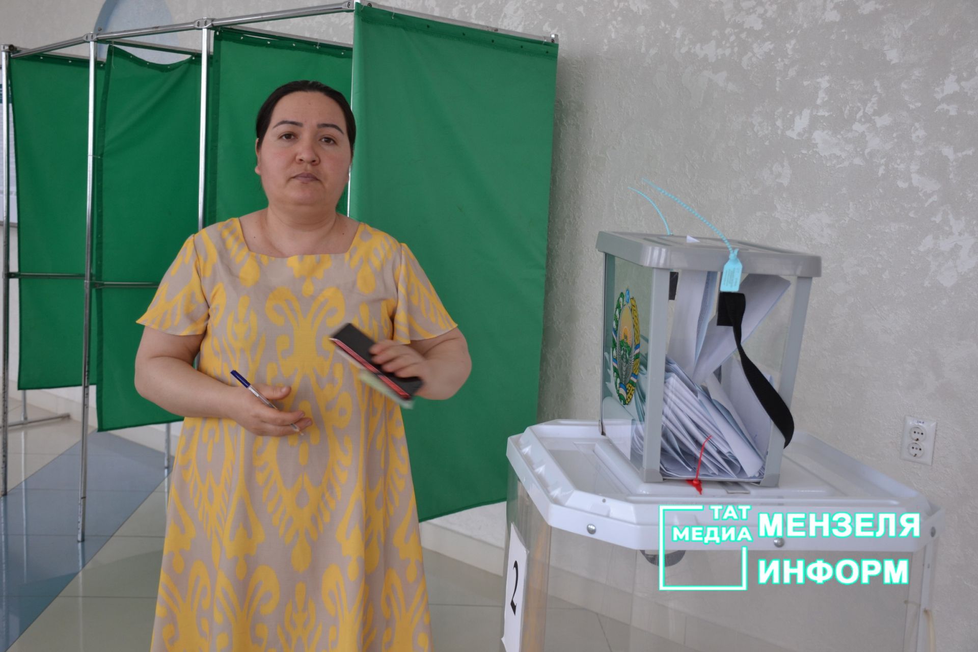 В Мензелинском районе прошли досрочные выборы Президента Узбекистана