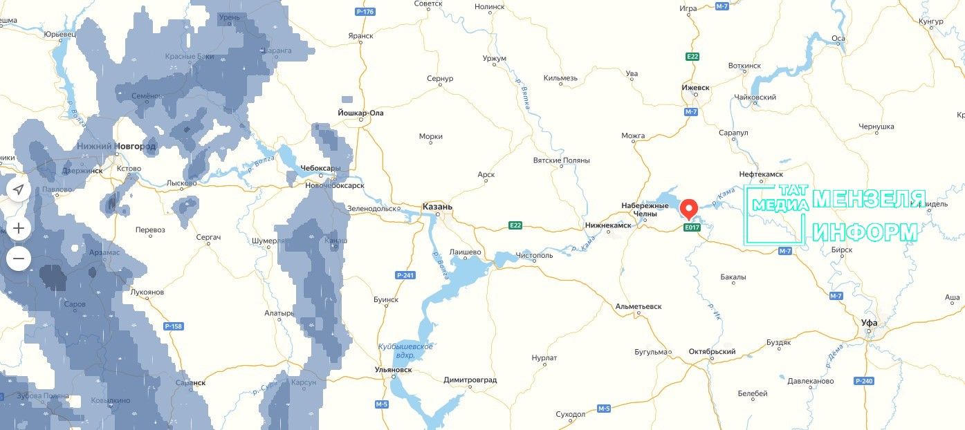 Июль в Татарстане начнется с гроз, сильного ветра и жары