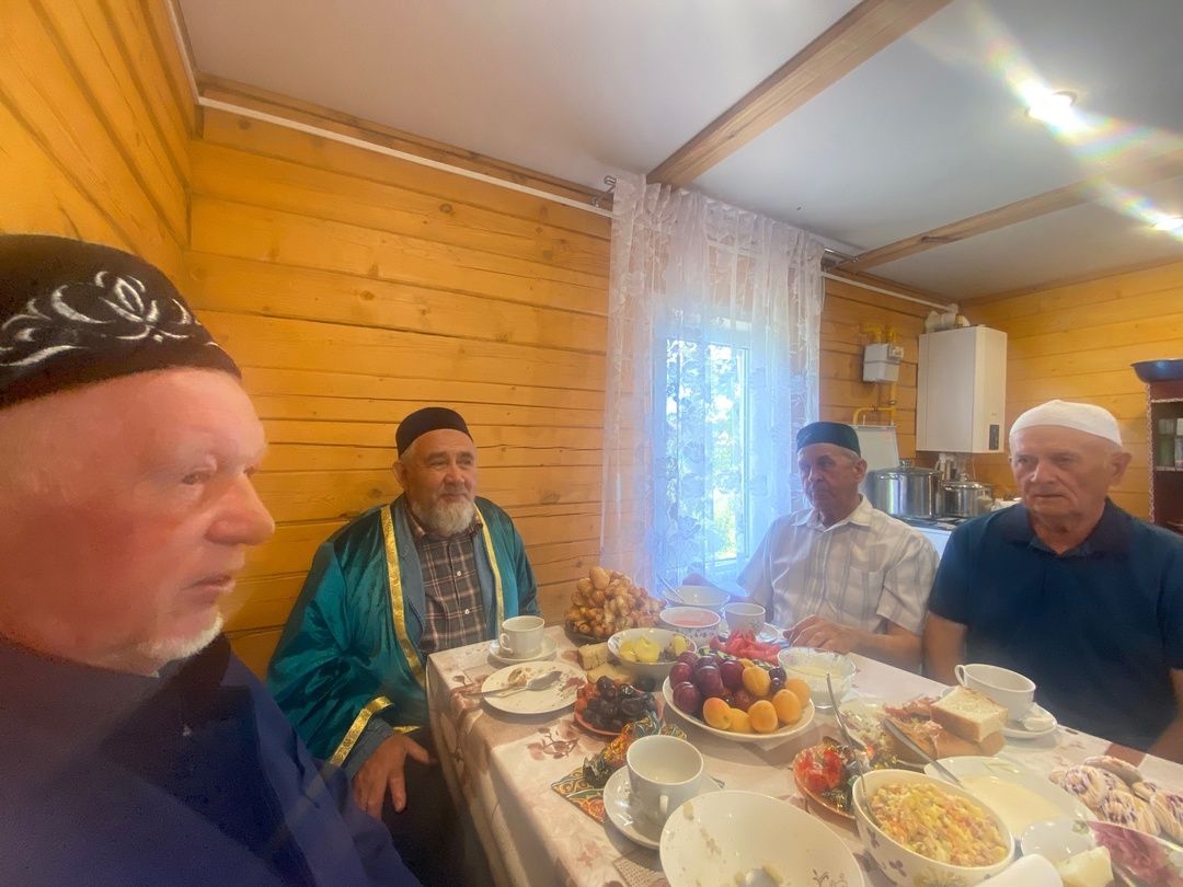 Минзәлә районы Бакчасарай авылында төзекләндерелгән мәчеттә Корбан ашы узды