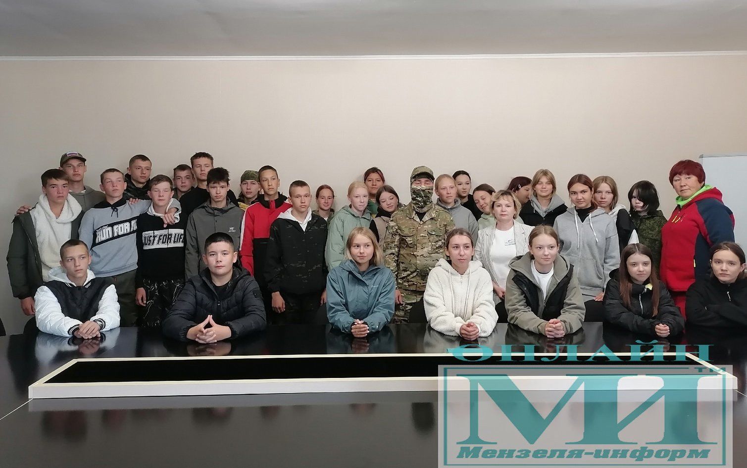 «Урок мужества» прошел в военно-патриотическом лагере «Растим патриотов»