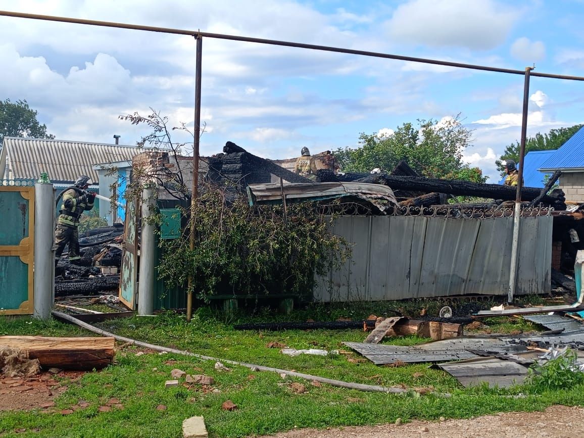 Жители села Тулубаево благодарны пожарным