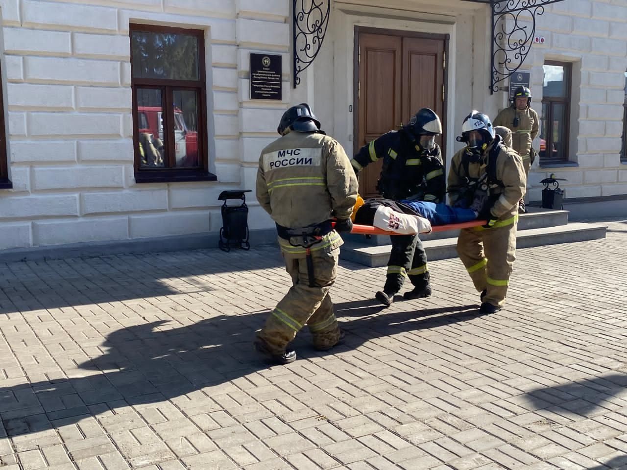 В Мензелинске прошли учения по гражданской обороне