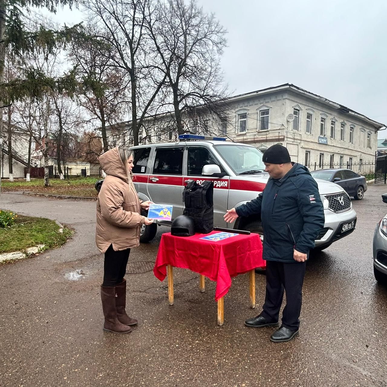 Мензелинцам рассказали о службе во вневедомственной охране Росгвардии
