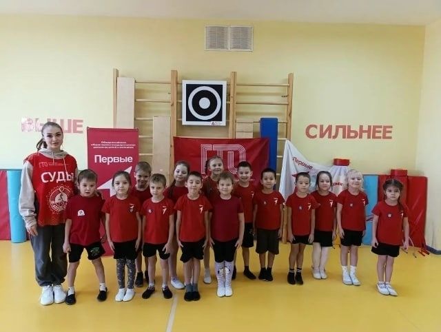 Воспитанники детского сада № 3 «Балачак» успешно выполнили нормативы ГТО