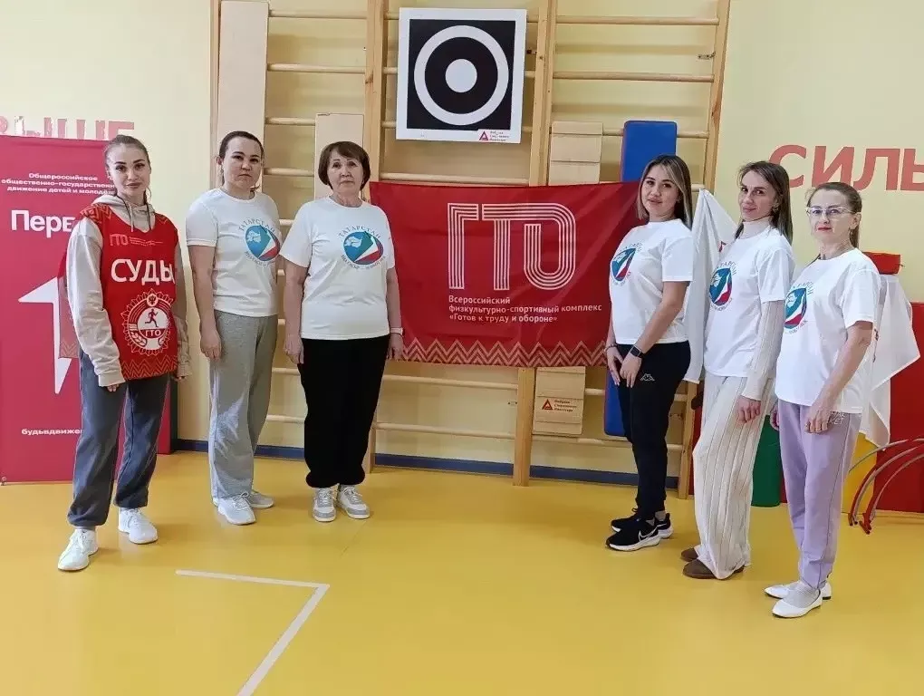 Сотрудники детского сада №3 «Балачак» выполнили нормативы ГТО