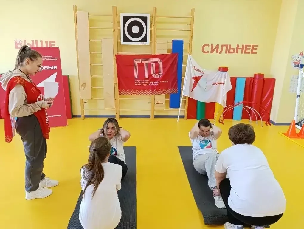Сотрудники детского сада №3 «Балачак» выполнили нормативы ГТО