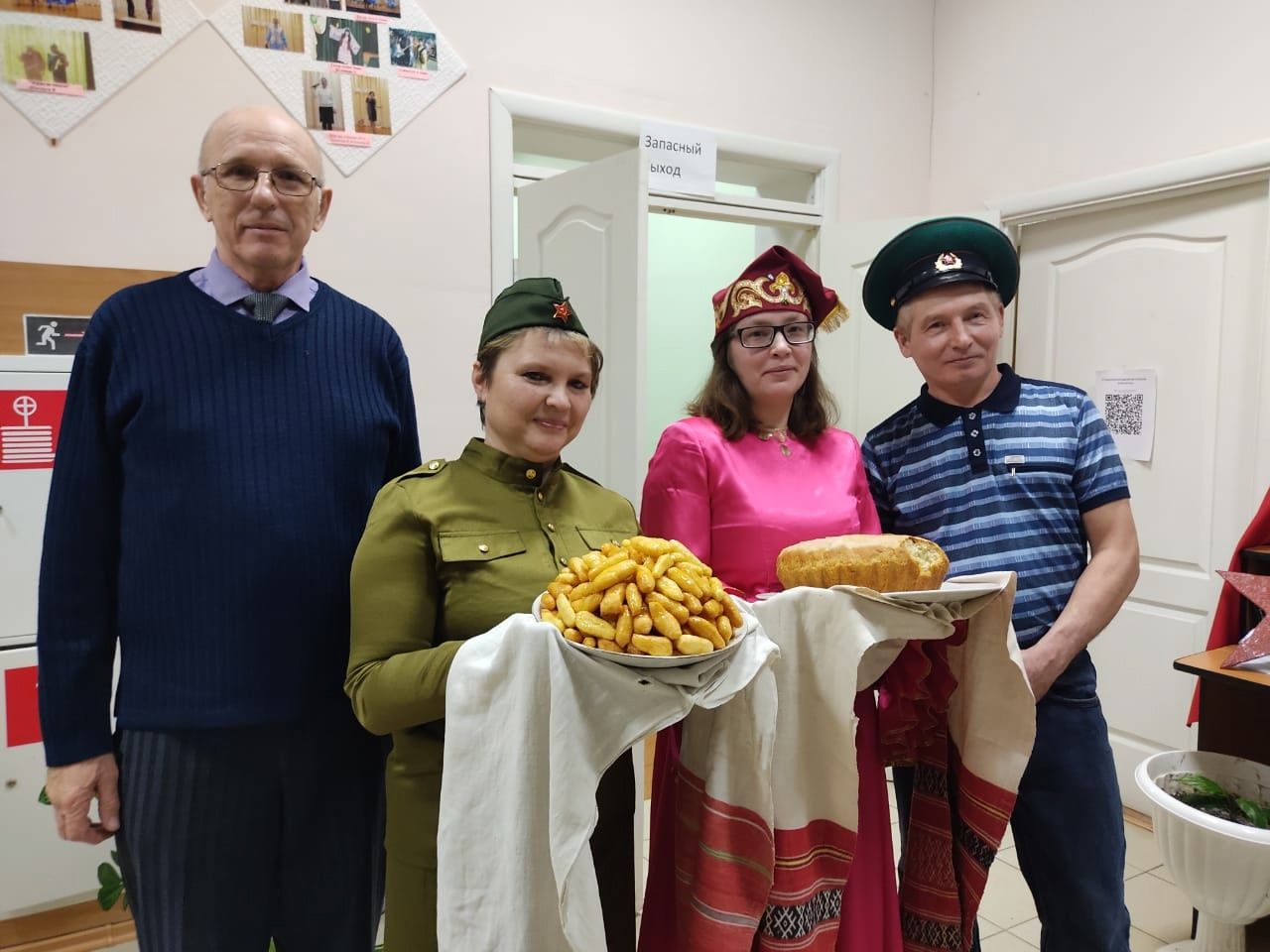 В Калмурзинском сельском клубе состоялась встреча с афганцами