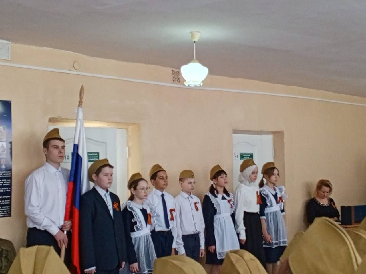 В Кузембетьевской средней школе открыли Стену Памяти героев СВО