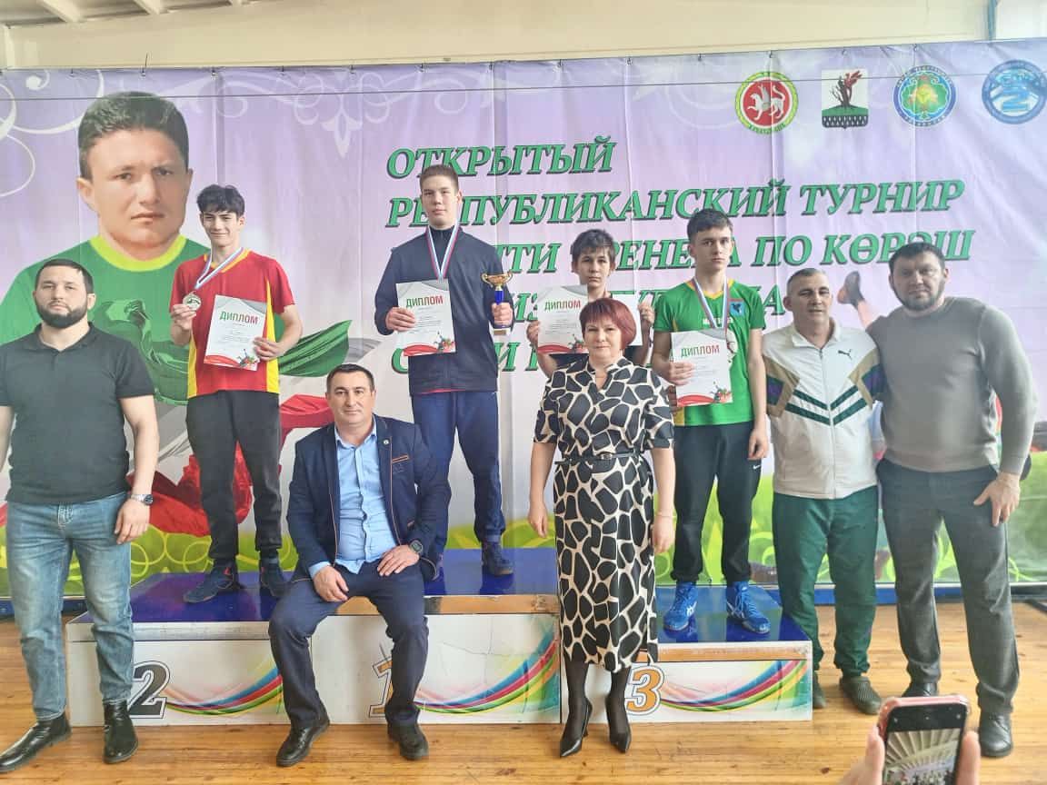 Мензелинские борцы показали свои силы в Елабуге