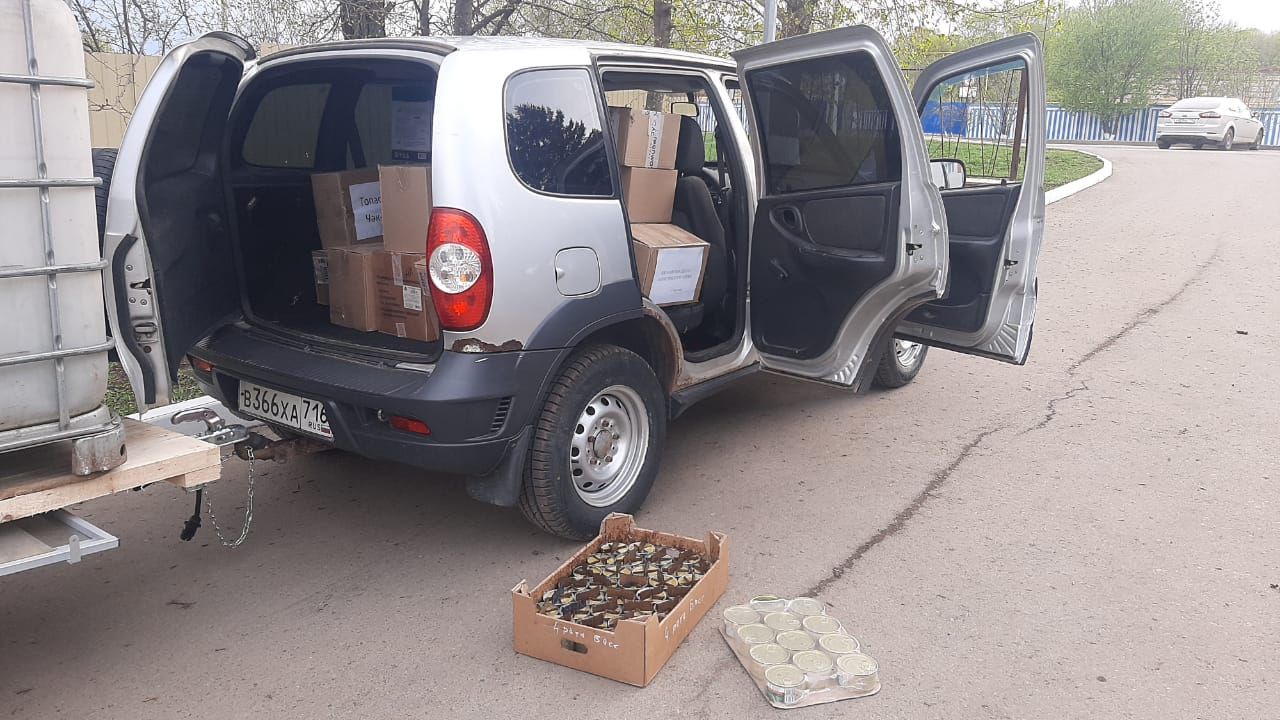 И в тылу не забывают своих бойцов на фронте