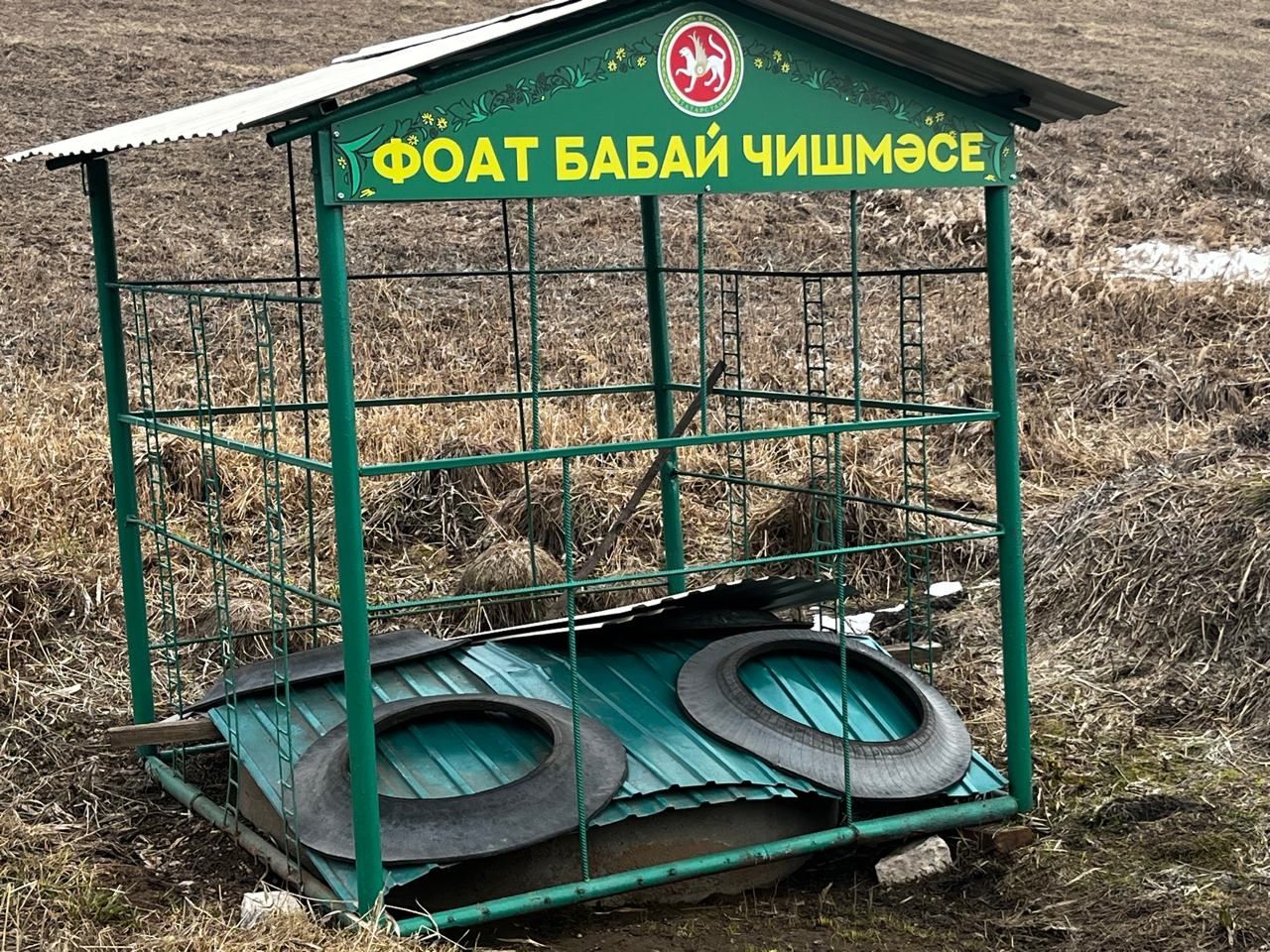 Мастера деревни Тегермянче благоустроили родник Фоата бабая