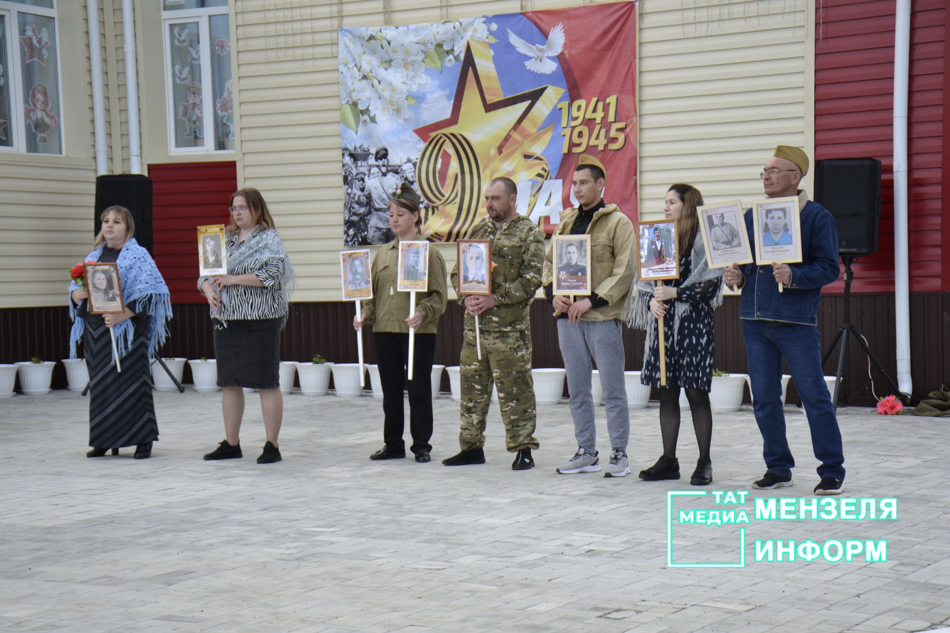 В детском саду «Чишмэ» прошел Парад правнуков Победы