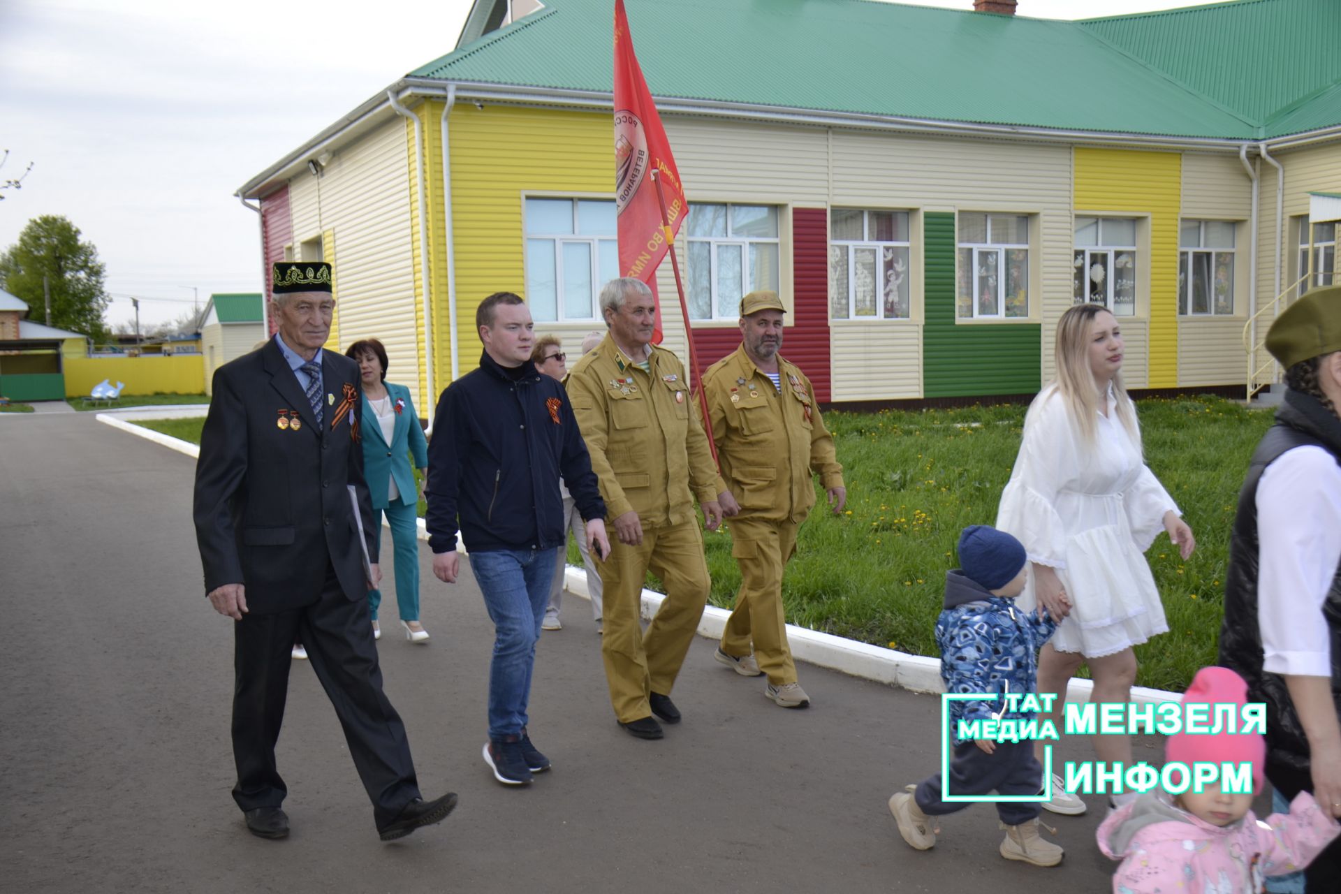 В детском саду «Чишмэ» прошел Парад правнуков Победы