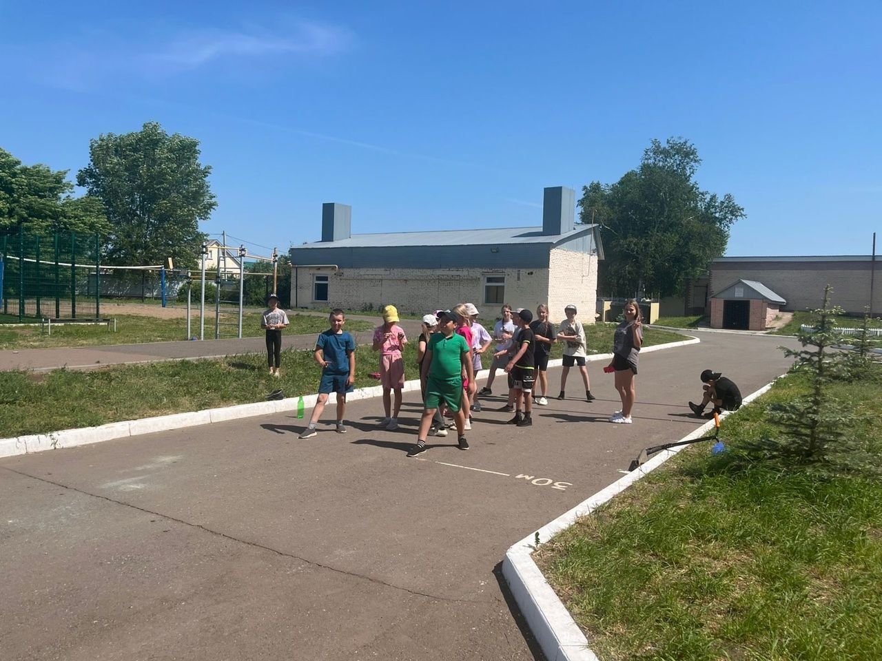 В пришкольном лагере СОШ № 2 прошёл День ГТО