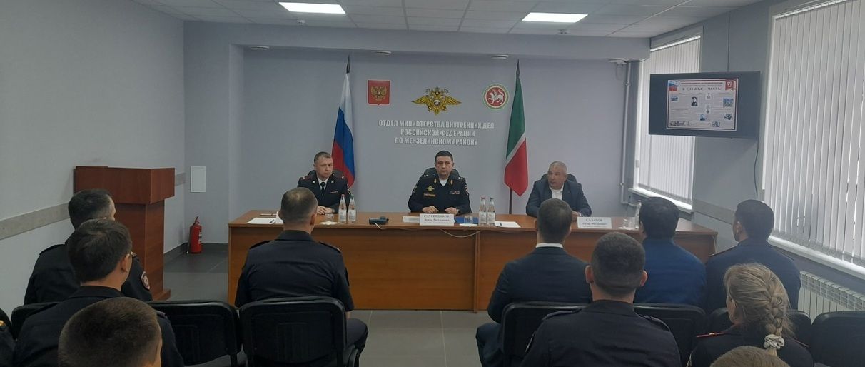 Отдел МВД России по Мензелинскому району возглавил Дамир Гарипов