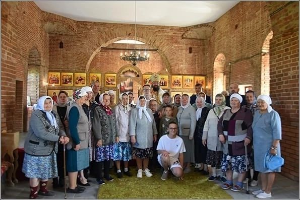 В селе Старое Мазино освящен храм Вознесения Господня
