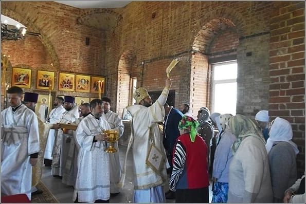 В селе Старое Мазино освящен храм Вознесения Господня