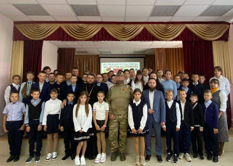 Боец СВО встретился с учениками Мензелинска