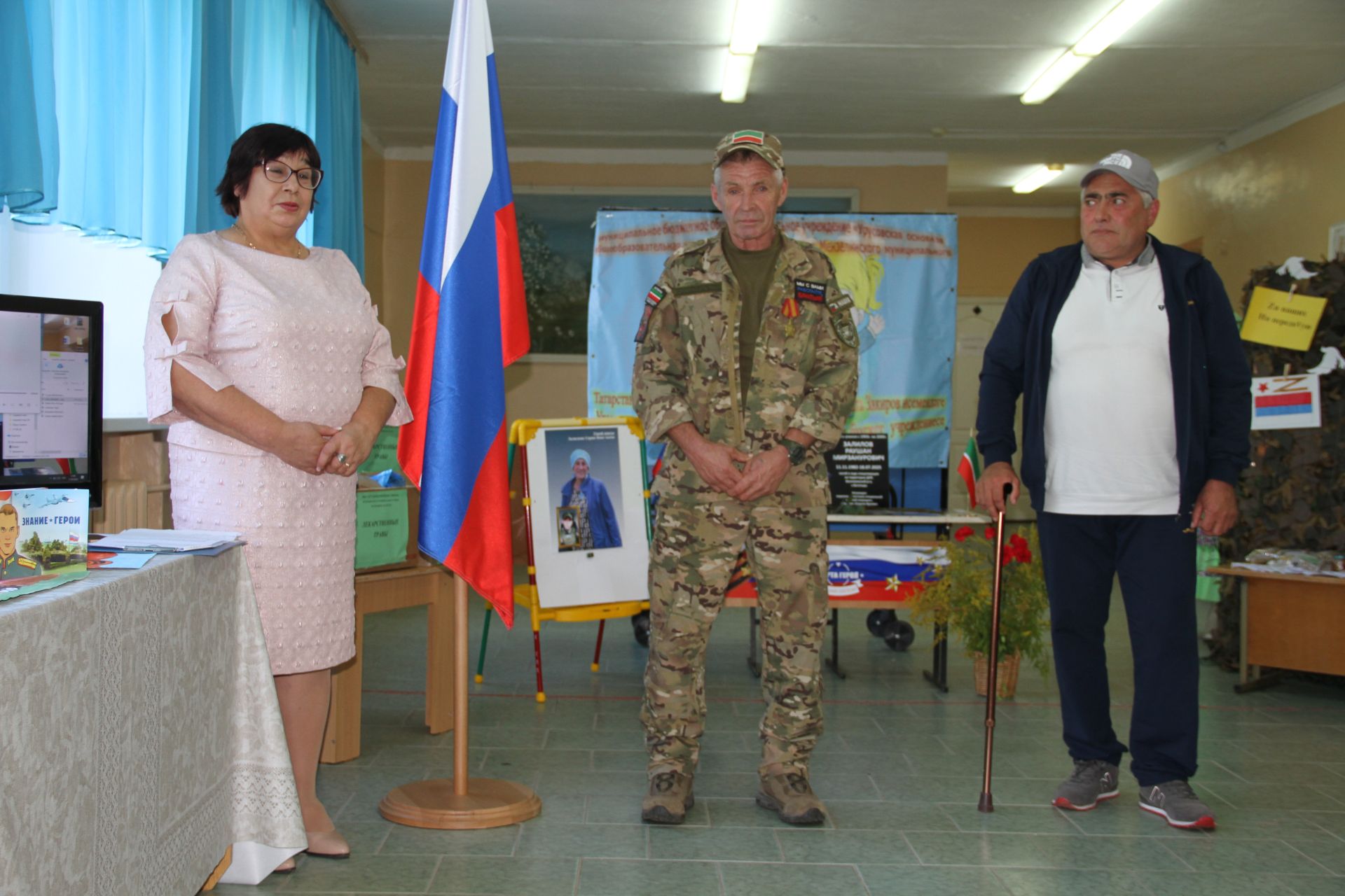 В Урусовской школе открылась «Парта Героя»