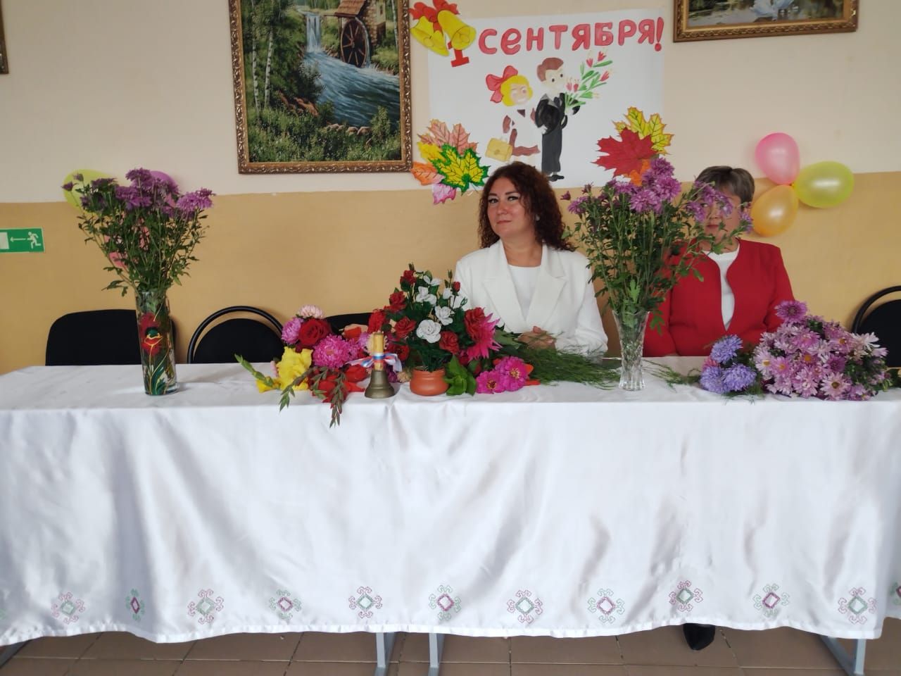 День Знаний в Калтаковской средней школе
