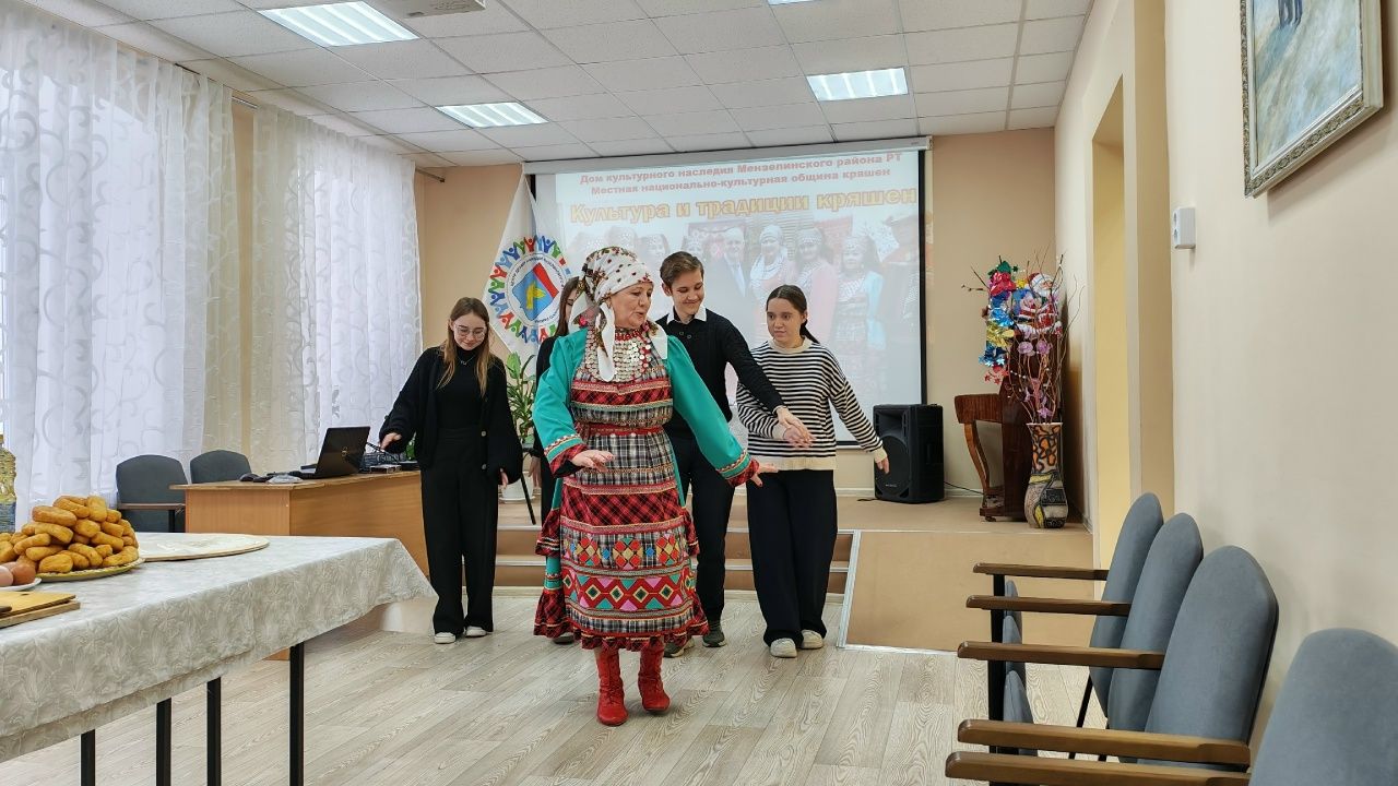 В Мензелинске провели мероприятие, посвященное традициям национальной культуры кряшен
