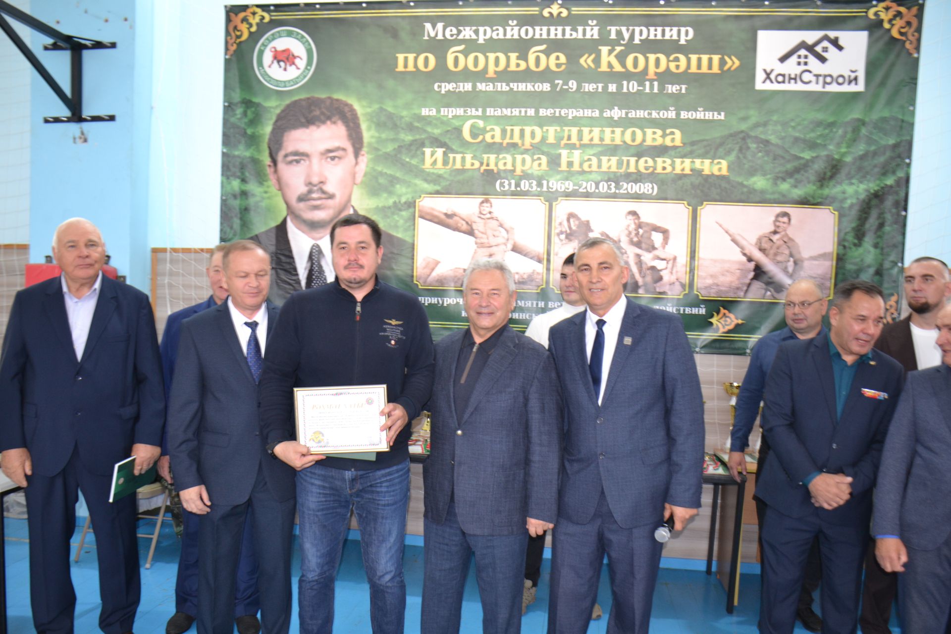 В Мензелинске проходит межрайонный турнир по борье корэш памяти Ильдара Садртдинова