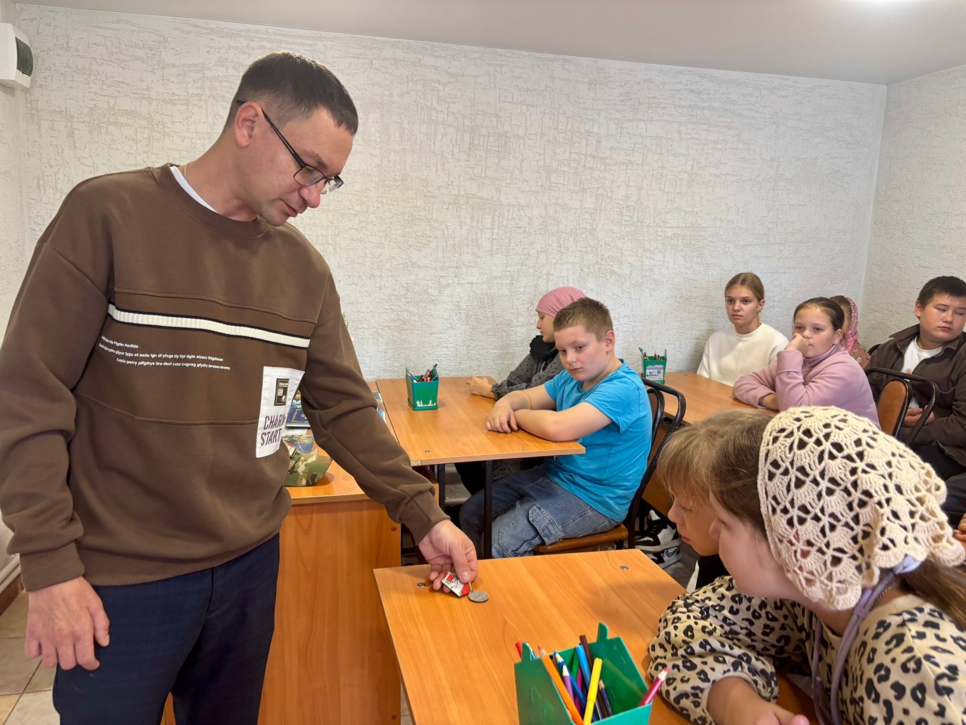 Воскресную школу «Ника» в Мензелинске посетили ветераны СВО