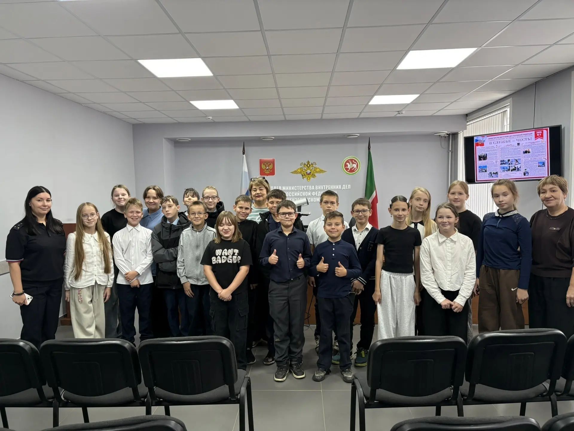 Школьники СОШ №2 познакомились с профессией полицейского