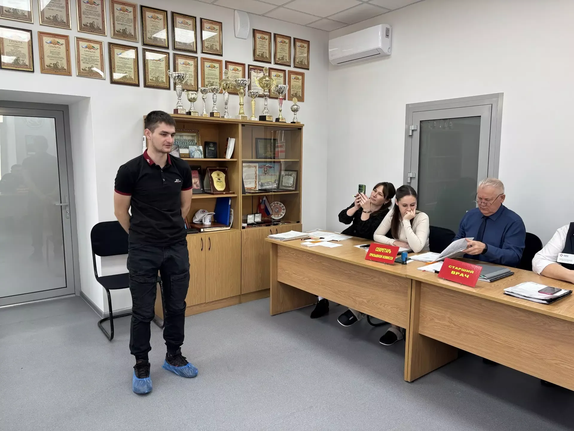 В Мензелинском районе стартовала работа призывной комиссии