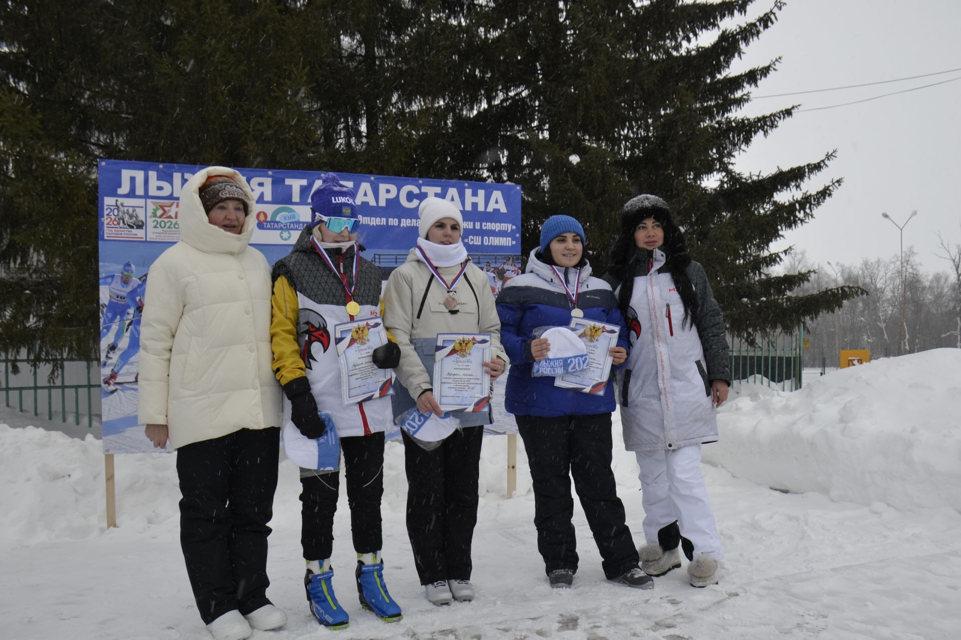 В Мензелинске состоялась «Лыжня России»