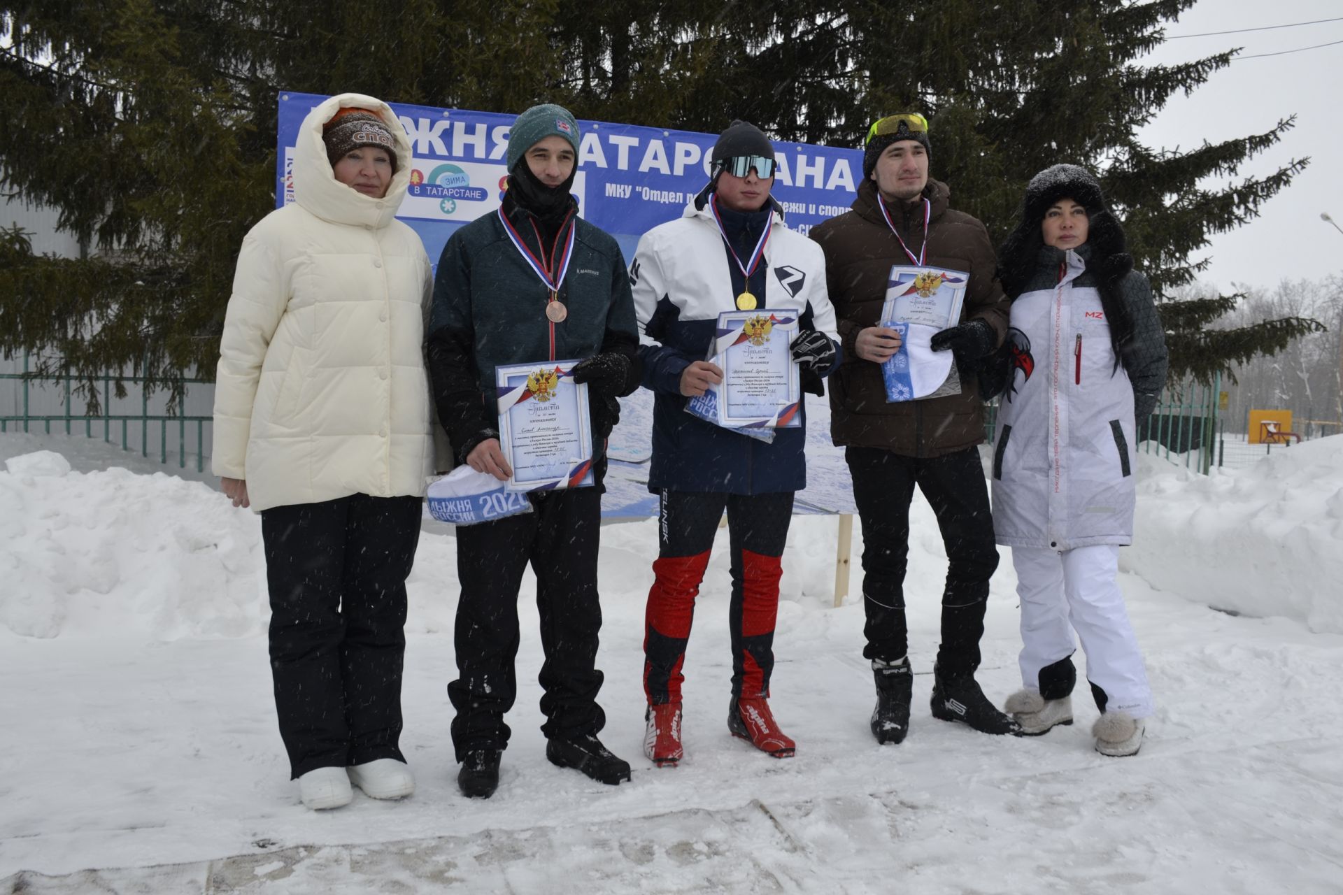 В Мензелинске состоялась «Лыжня России»