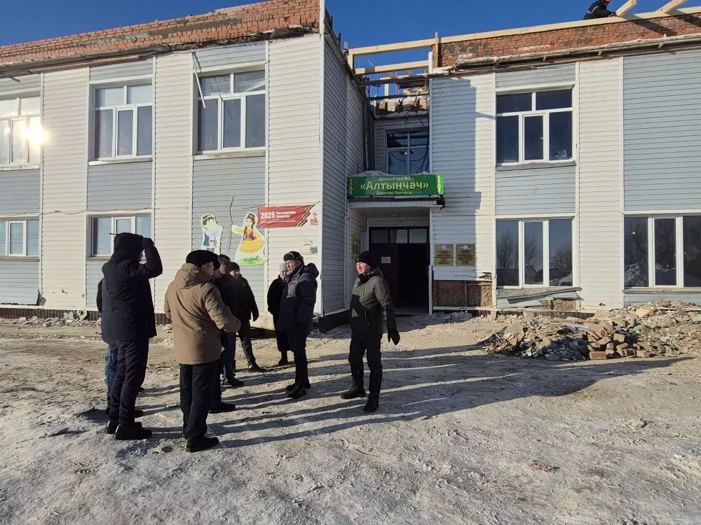Визит главы района Айдара Салахова к ключевым объектам Мензелинска
