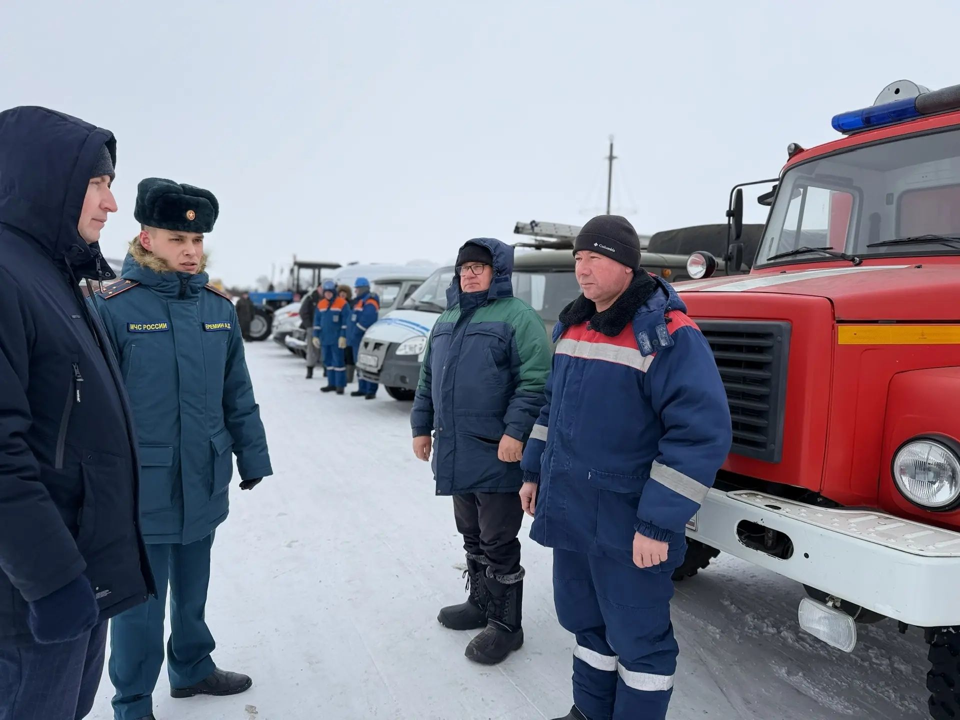 В Мензелинске стартовал первый этап Всероссийских учений по борьбе с паводками и пожарами