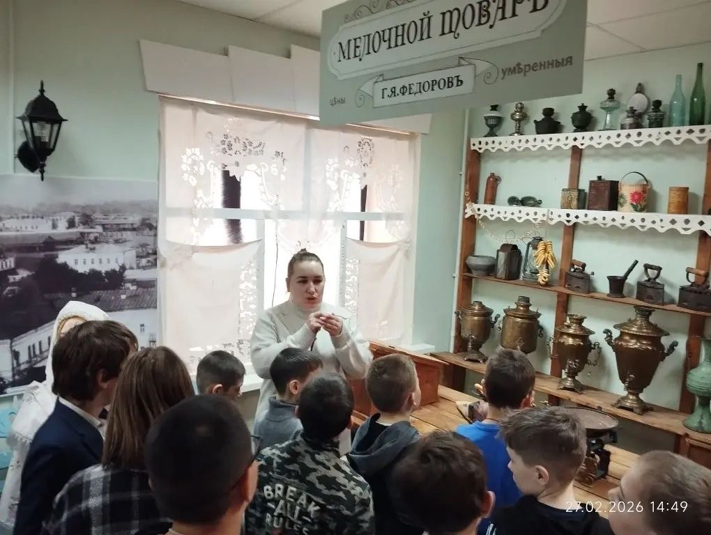 В краеведческом музее Мензелинска прошёл урок мужества