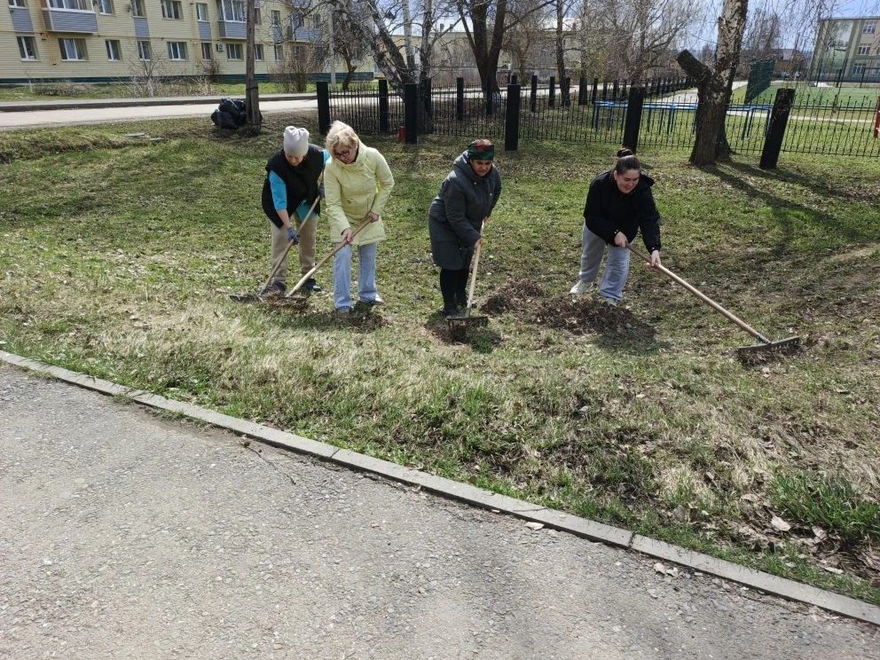Мензелинский район готовится к 1 Мая и Дню Победы
