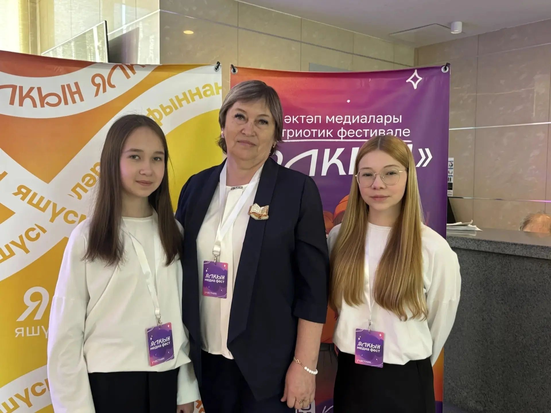 Минзәлә гимназиясе укучылары ТАТМЕДИА холдингында иҗат мөмкинлекләрен күреп кайтты